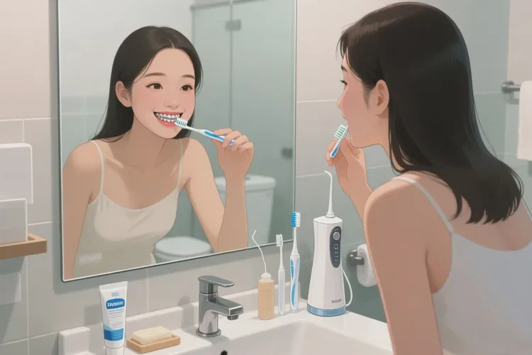 正畸中牙齒變黑(圖3)