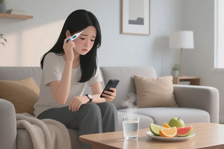 打完流感疫苗四天后發(fā)燒怎么回事(圖1)