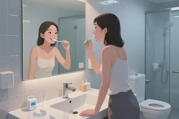 正畸過(guò)程中牙齒壞了可以補(bǔ)嗎(圖4)