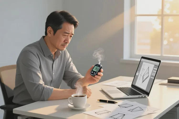 38歲下午血糖9點(diǎn)9是怎么回事(圖1)