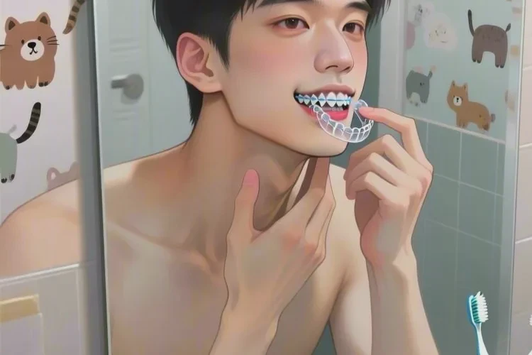 牙齒正畸下巴后縮怎么矯正(圖2)