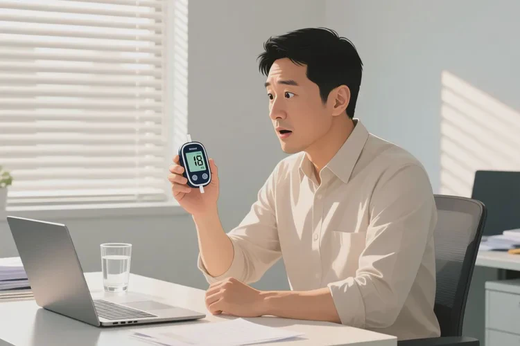 38岁下午血糖13点5是怎么回事(图1)