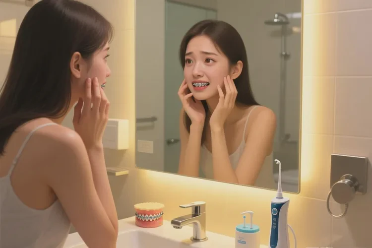 正畸有顆牙齒松動(dòng)大正常嗎(圖1)