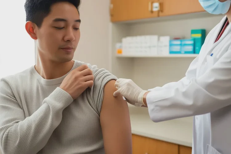 打流感疫苗六天后发烧(图1)