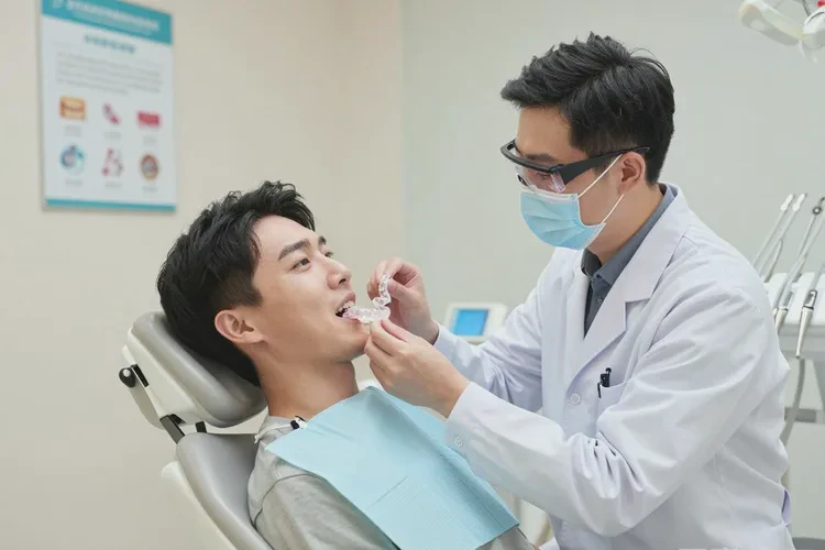 正畸后牙齒移位(圖2)