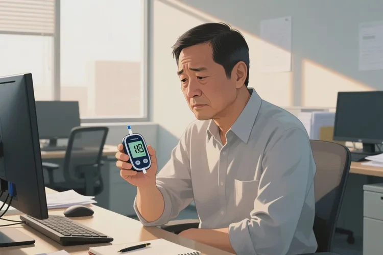 38歲下午血糖8點5是怎么回事(圖1)