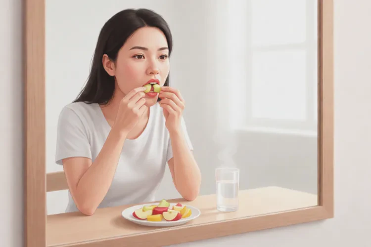 正畸墊高牙齒怎么咀嚼(圖2)