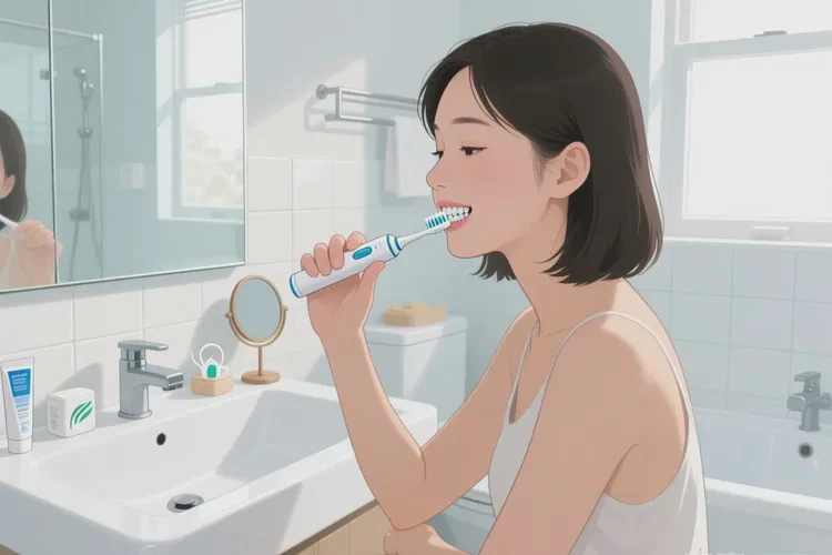 正畸后牙齒顏色不一樣(圖1)