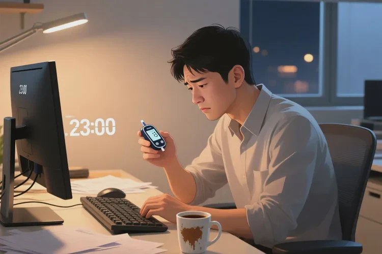 38歲晚上血糖4.6是怎么回事(圖3)