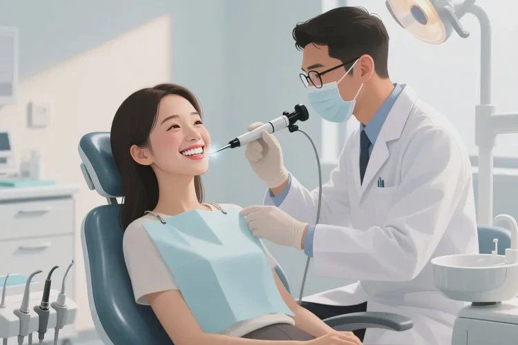 正畸中牙齒變黑(圖4)