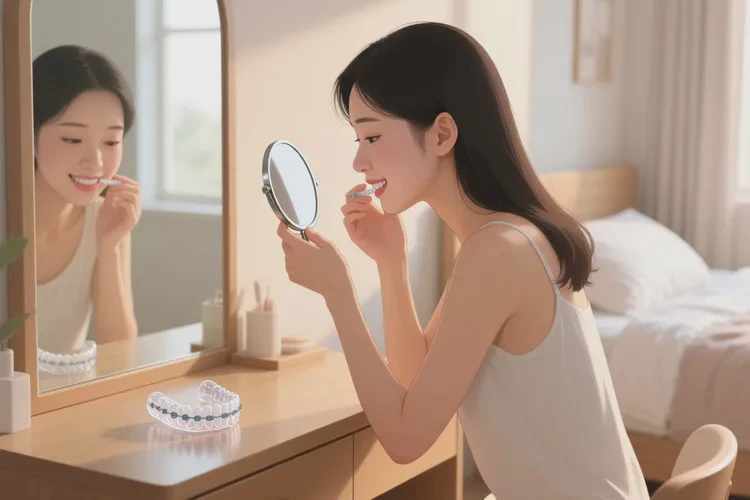 正畸牙齒咬合不自覺的歪怎么回事(圖1)