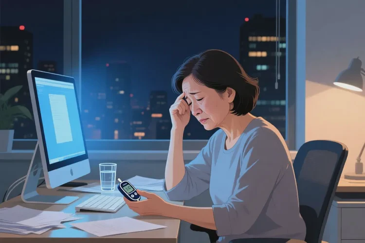 38岁晚上血糖13.3是怎么回事(图2)