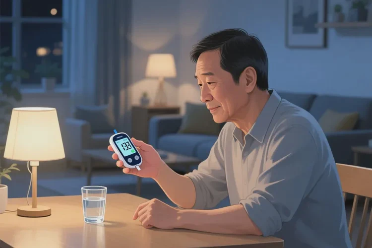 38岁晚上血糖8.8是怎么回事(图1)