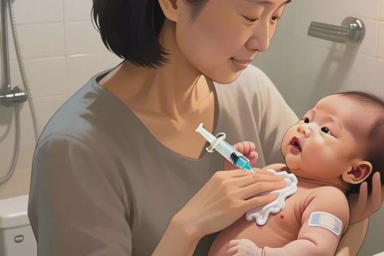 嬰兒打完疫苗前可以洗澡嗎(圖1)