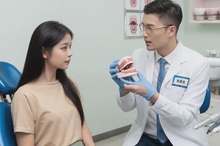 正畸牙齒被墊高,四天后感覺薄了(圖3)