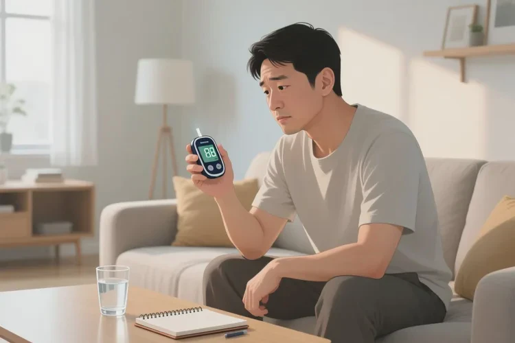 38岁晚上血糖5.4是怎么回事(图1)