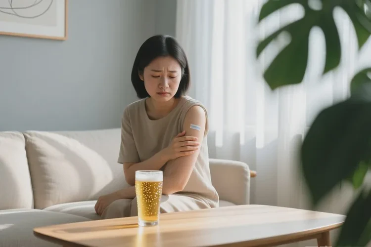 打流感疫苗喝酒的危害(图1)