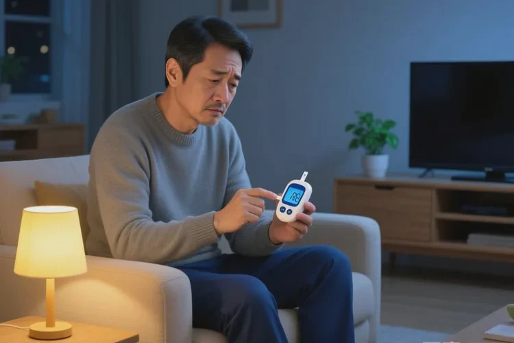 38岁晚上血糖12.1是怎么回事(图1)