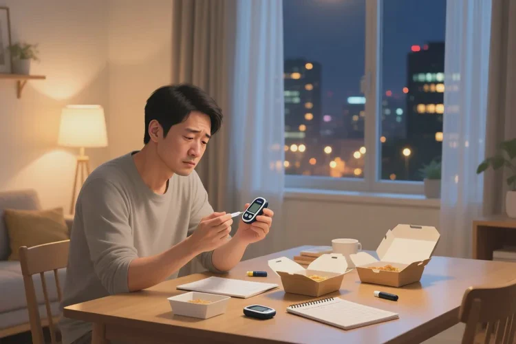 38岁晚上血糖15.7是怎么回事(图1)