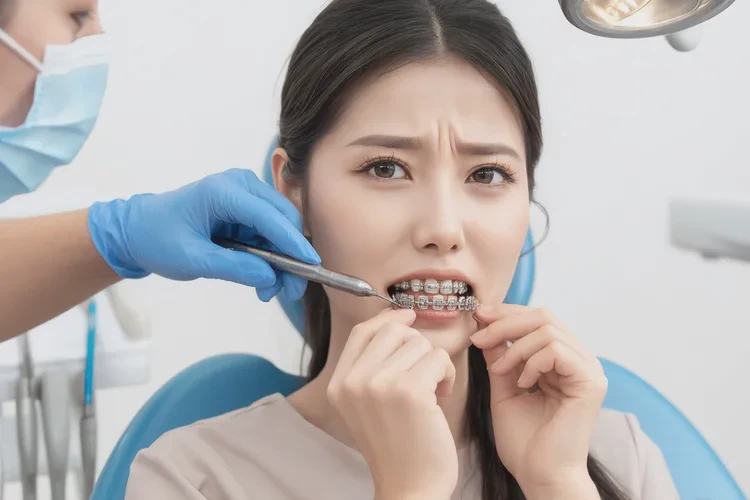 正畸期間牙齒晃動(dòng)而且癢痛(圖1)