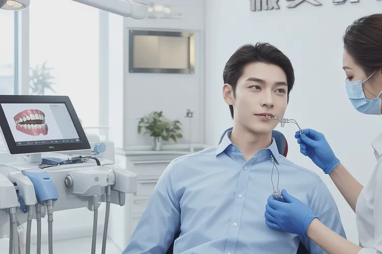 正畸牙齒一高一低(圖1)