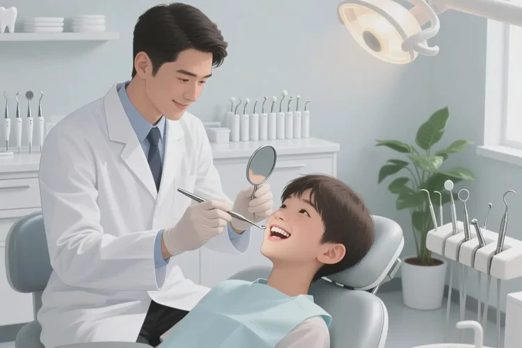 正畸牙齒顏色變暗了(圖3)