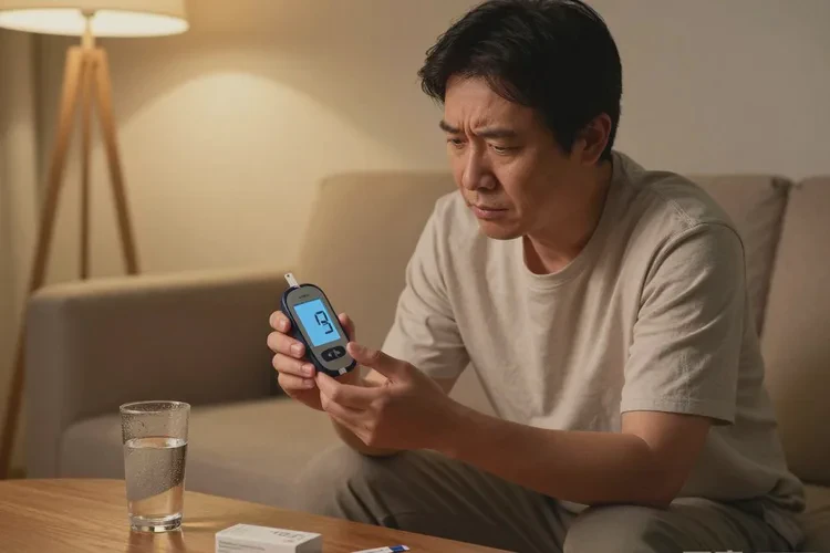 38岁晚上血糖7.4是怎么回事(图1)