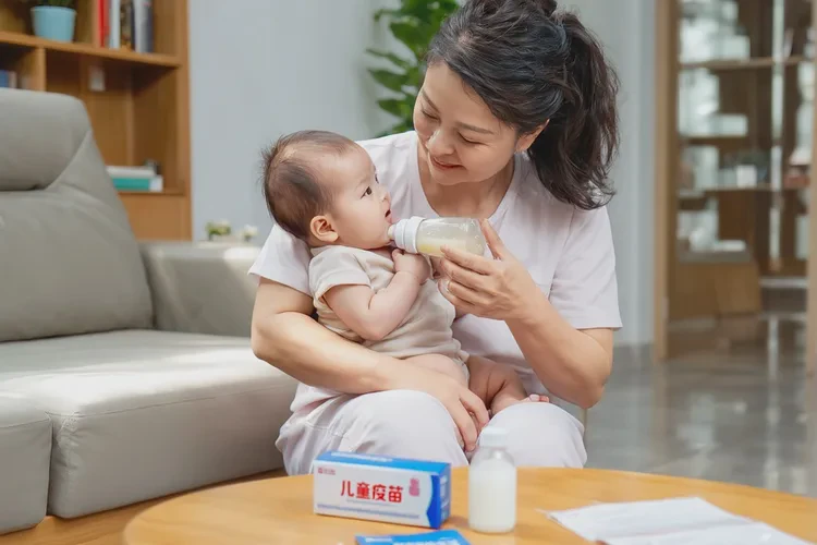 打脊灰疫苗前能喝奶嗎有影響嗎(圖1)