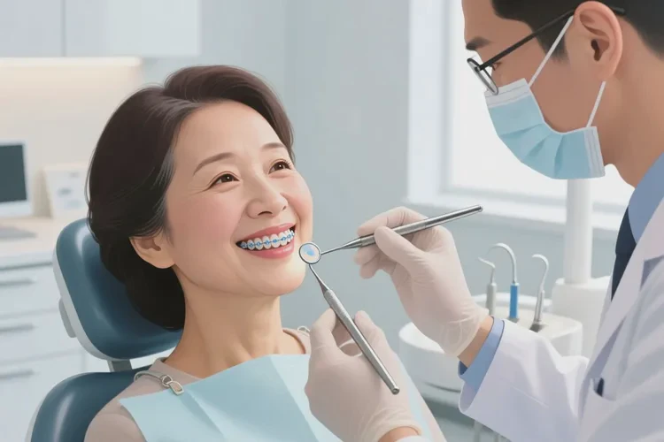 四十歲正畸牙齒有沒有什么后遺癥呢(圖1)