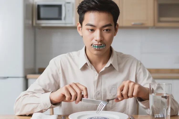 牙齒正畸掛橡皮筋(圖3)