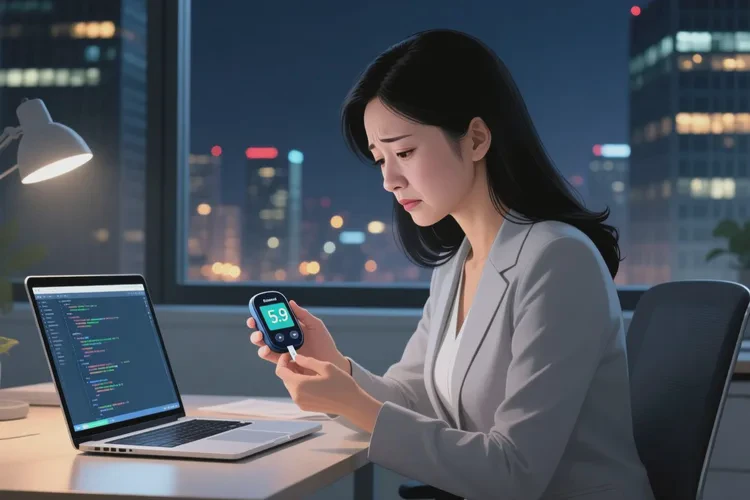 38岁晚上血糖5.9是怎么回事(图2)