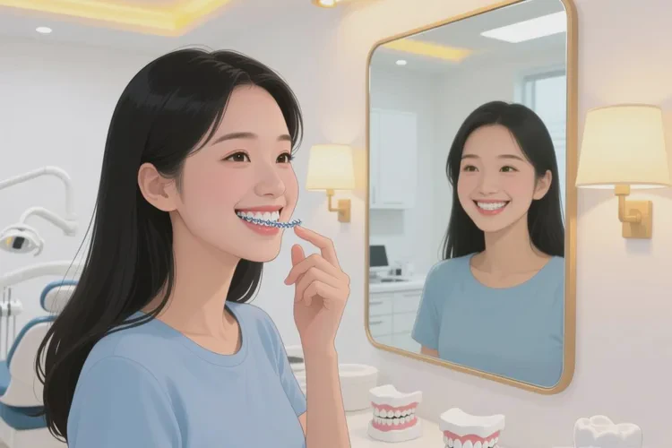 牙齒正畸三個月效果(圖1)