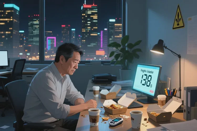 38岁晚上血糖15.9是怎么回事(图1)