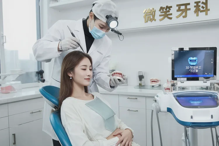 正畸牙齒后咬合歪了(圖1)