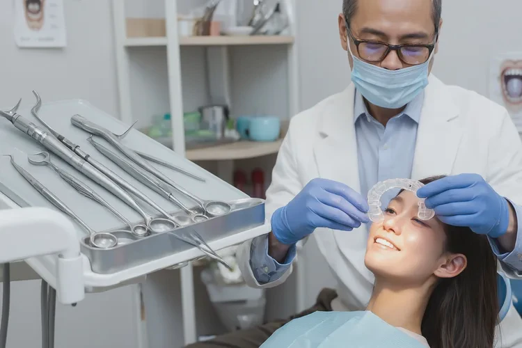 正畸 牙齒松動明顯怎么回事兒(圖1)