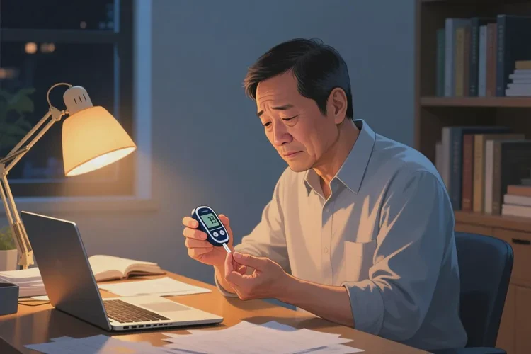 38歲晚上血糖6.1是怎么回事(圖1)
