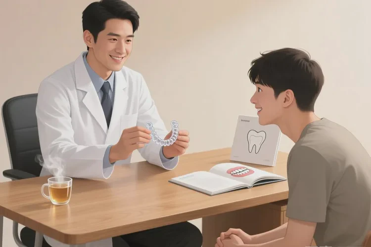 正畸后牙齒還是不齊(圖2)