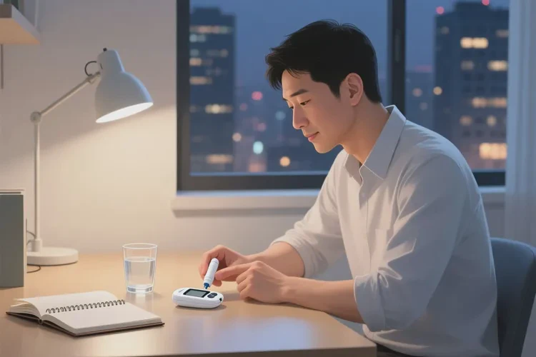 38岁晚上血糖10.9是怎么回事(图1)