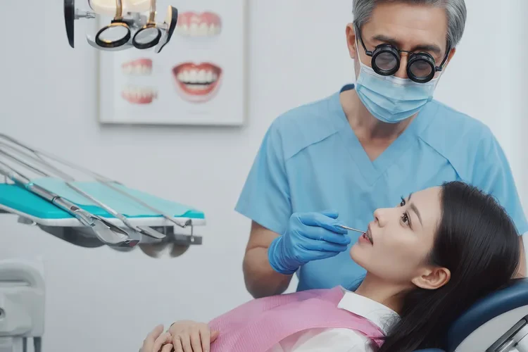 正畸牙齒裂了(圖1)