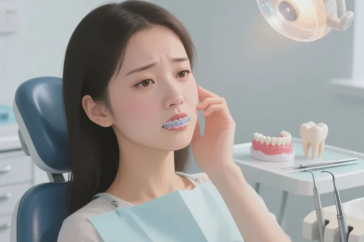 正畸牙齒后牙會松嗎會疼嗎(圖1)