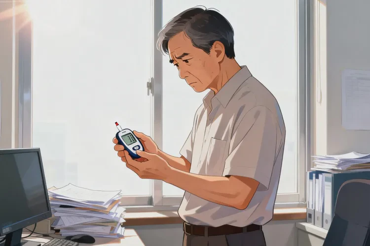 38岁中午血糖25.4是怎么回事(图1)