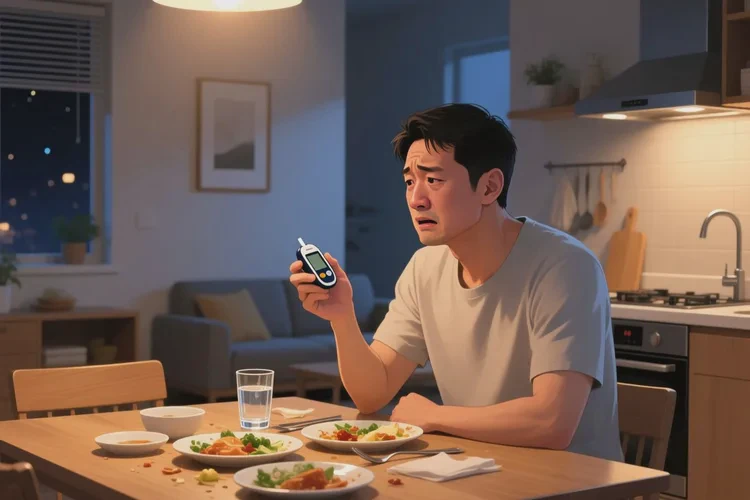 38歲晚上血糖25.3是怎么回事(圖1)