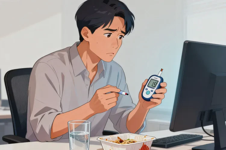 38岁中午血糖22.5是怎么回事(图1)