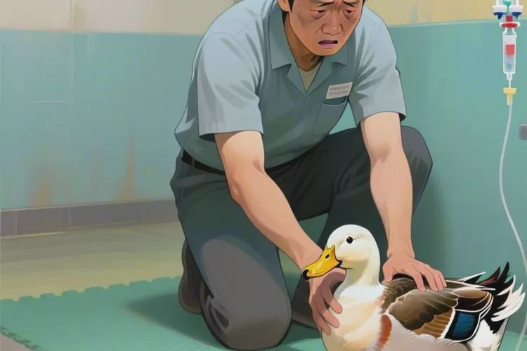 鸭子打疫苗后应激(图2)