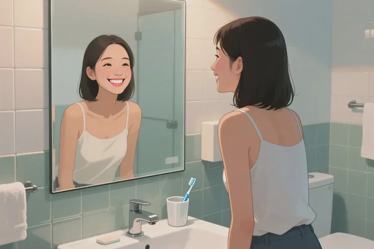 牙齒正畸調(diào)理中線是在什么階段(圖4)