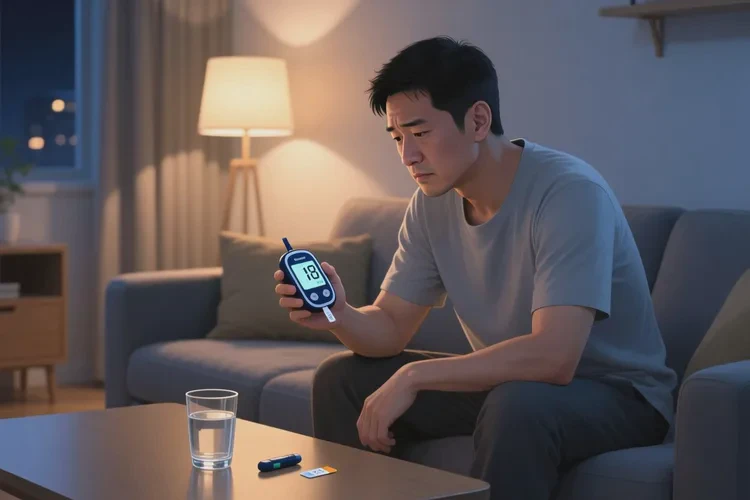 38歲晚上血糖23.1是怎么回事(圖1)