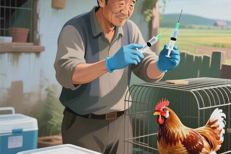 自己在家养鸡不打疫苗行不行(图1)