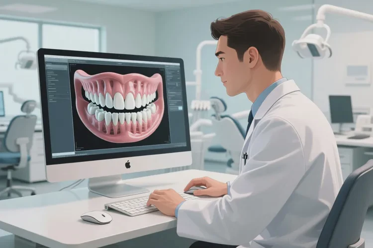 牙齒正畸調(diào)理中線是在什么階段(圖3)