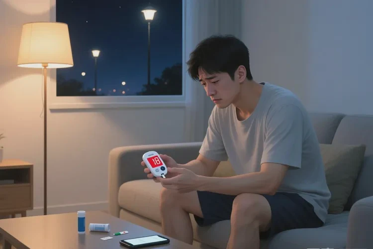 38歲晚上血糖23.5是怎么回事(圖1)