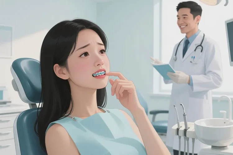 正畸時(shí)牙齒松動(dòng)了怎么處理好(圖1)